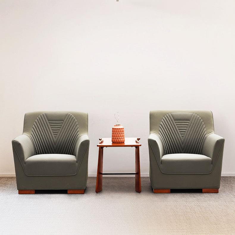 单人位办公接待沙发商务会客洽谈沙发贵宾休息沙发办公会议沙发