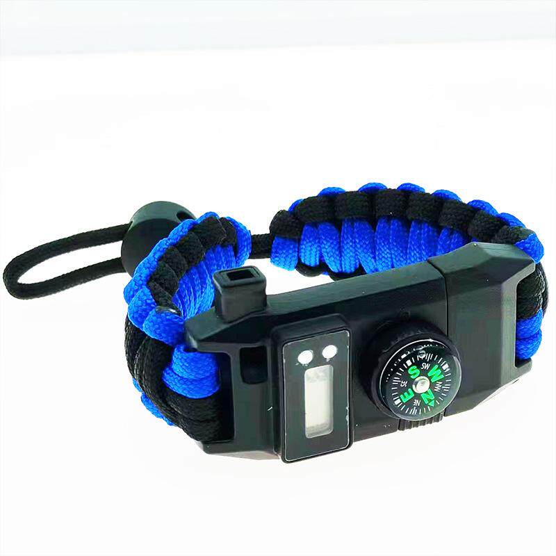 求生手环多功能七合一首饰登山户外救援防身自救手链环野外生存