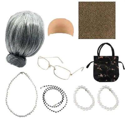 Old Lady Costume Set 100 Days Of School Costume Set Granny