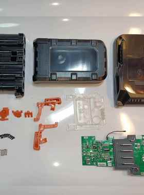 替代AEG RIGID里奇18V工具电池套料L1815R 5芯 21700款4.0AH 带灯