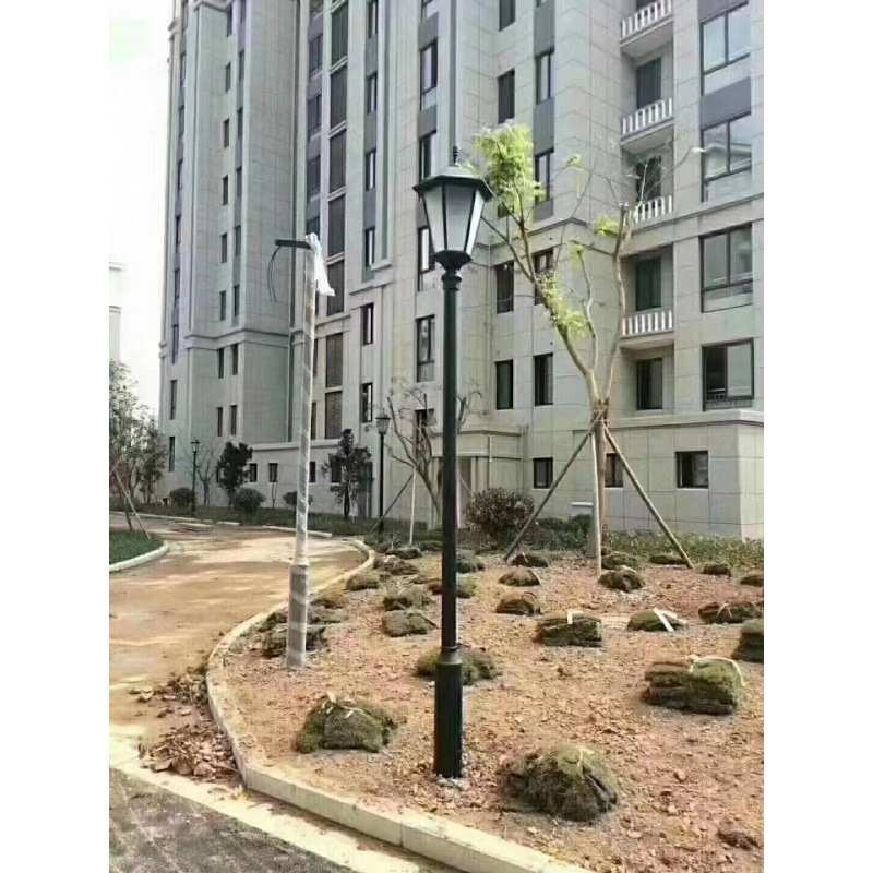防水灯头米庭院灯花园3路灯景观灯草坪家用户外led室外灯罩小区