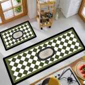 厨房专用硅藻泥地垫防水防油可擦免洗脚垫吸水吸油防滑免清洗地毯