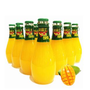 网红瑞丽江芒果汁芒果茶饮料云南特产果汁226ml*6瓶