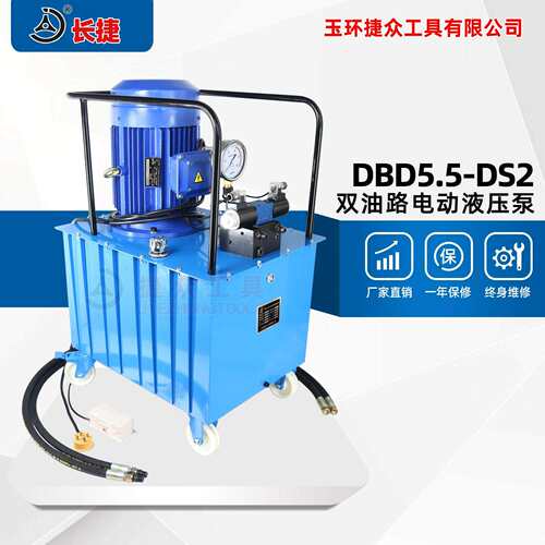 双油管电动泵DBD5.5-DS2功率5.5KW压力70兆帕双油路高压泵