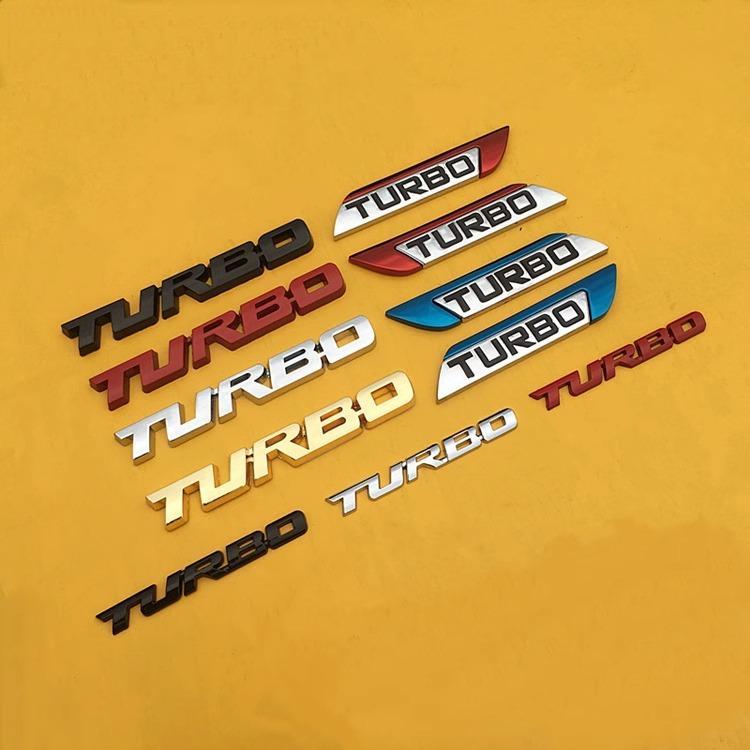 汽车改装车标涡轮增压tur
