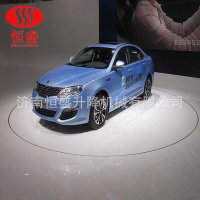 汽车转台电动旋转盘车库调头旋转台展厅汽车旋转台展览旋转台