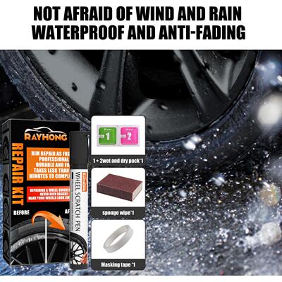 Rayhong Wheel Scratch Repair Pen - Wheel Scratch Repair and