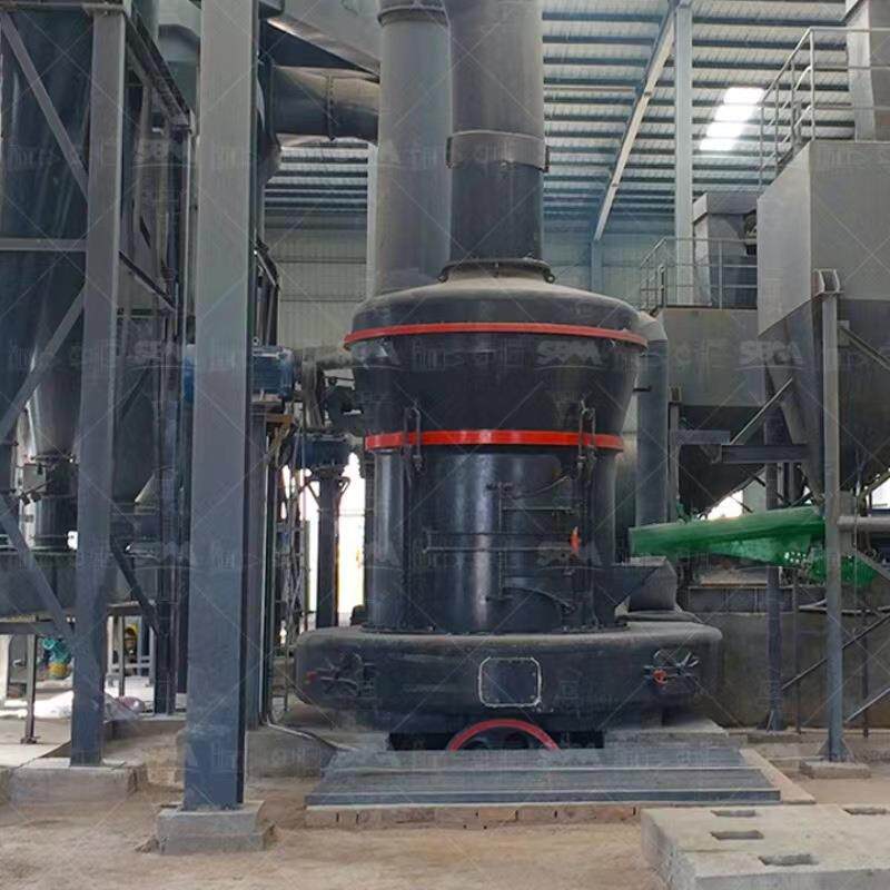 立式工业矿石制粉设备 氧化钙粉磨粉机型号 辊式雷蒙磨粉机
