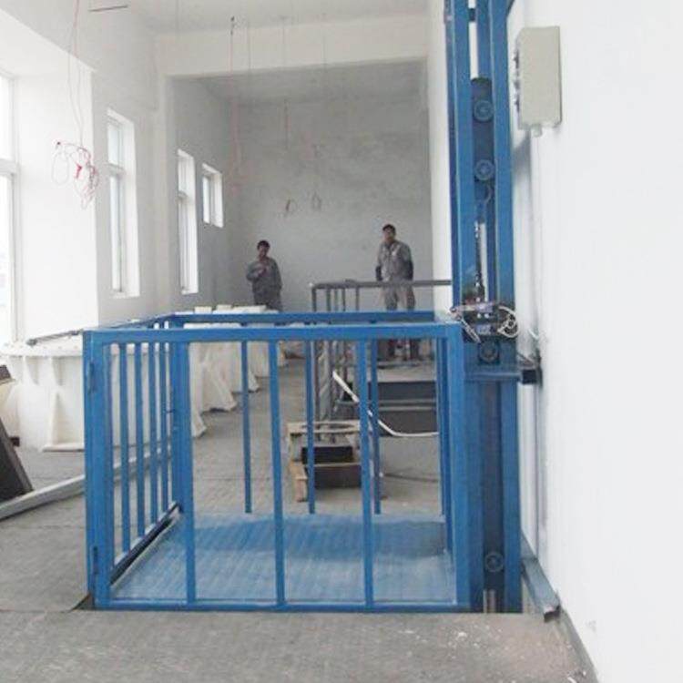 宁波厂家直售导轨式升降平台电动液压升降机固定式升高作业平台