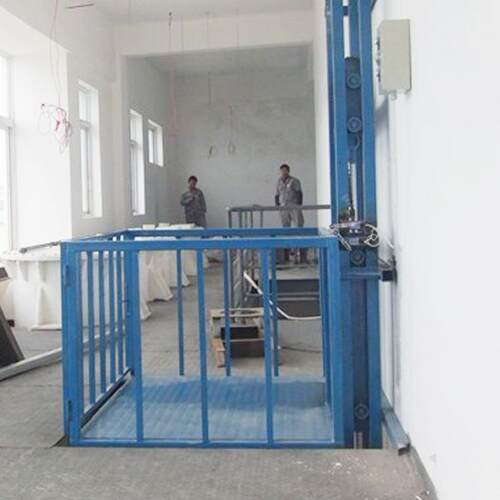 宁波厂家直售导轨式升降平台电动液压升降机固定式升高作业平台