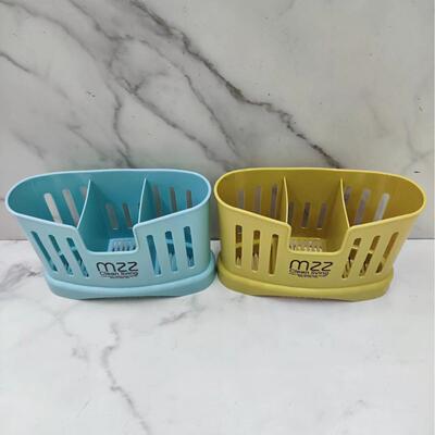 New Plastic Pen Holder and Chopstick Basket, Two-Section Cho