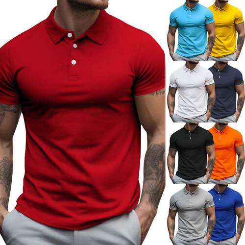 Men's collar short shirt, men's oversized shirt