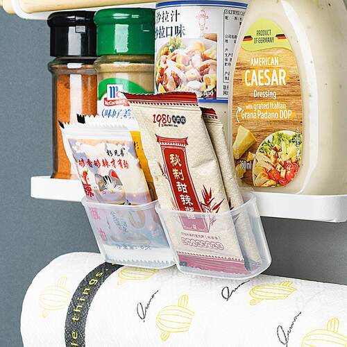 Multifunctional Refrigerator Storage Box Wall-Mounted Organi