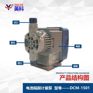 英181科P计VC电DP磁隔膜量泵PAM/AC投加泵耐酸碱腐蚀流量加药泵CM