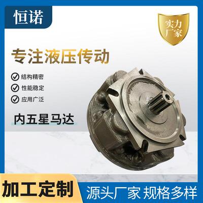 GM2-500内五星马达径向柱塞大扭矩低速液压马达GM1GM3GM4GM5GM6
