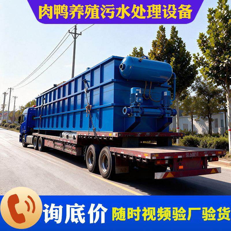 肉鸭鸡场养殖污水处理设备过滤器 养殖专用耐腐蚀一体化设备