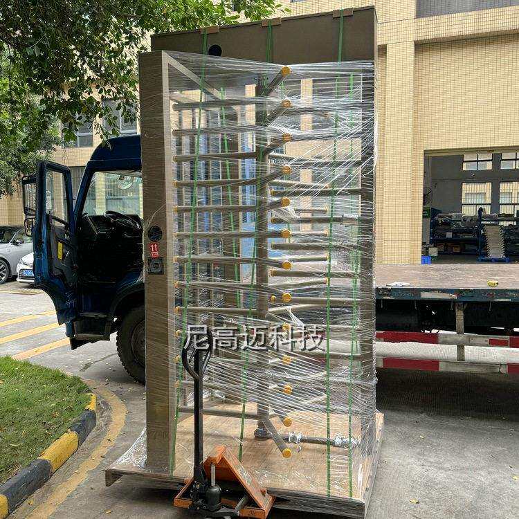 封闭式全转闸云浮贵港张家界小区景点向手动智能防尾随旋转门
