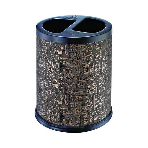 GPX-45R无盖垃圾桶家用酒店卫生间垃圾筒双层套皮分类房间桶