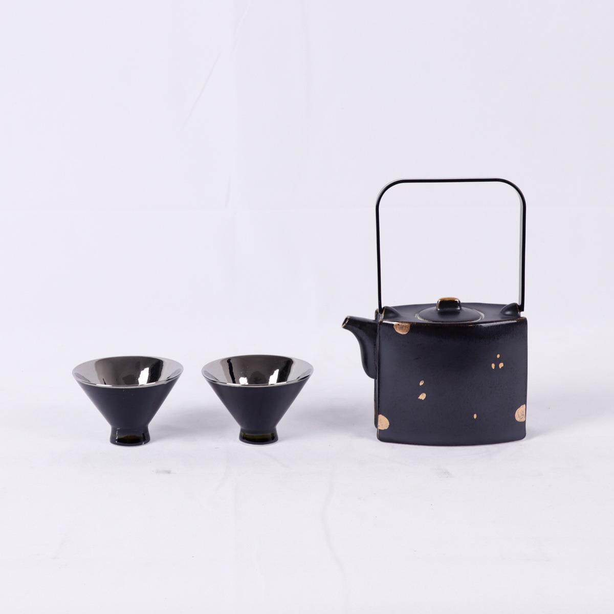 新中式茶几茶具茶壶组合摆件样板房客厅茶室售楼处家居现代装饰品