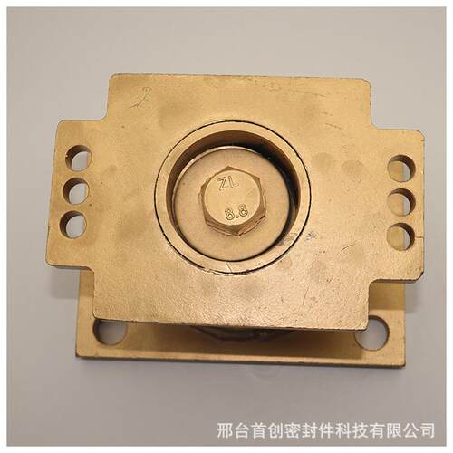 抗震支座厂家水平分散力高阻尼铅芯A7天龙钢梁建筑钢板隔震减震