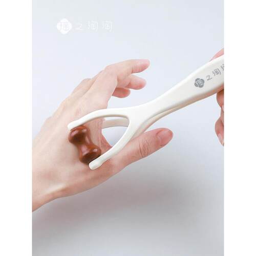 瑶之淘淘【手指按摩夹】泗水砭石手指按摩夹手部关节揉捏滚轮式