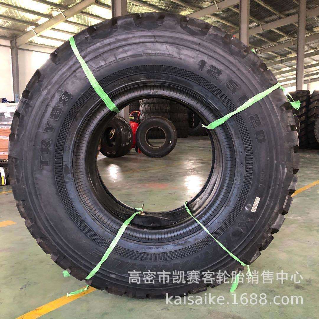 东风配套延安炮车轮胎12.5R20 12-20 11R18 12.5-20越野轮胎