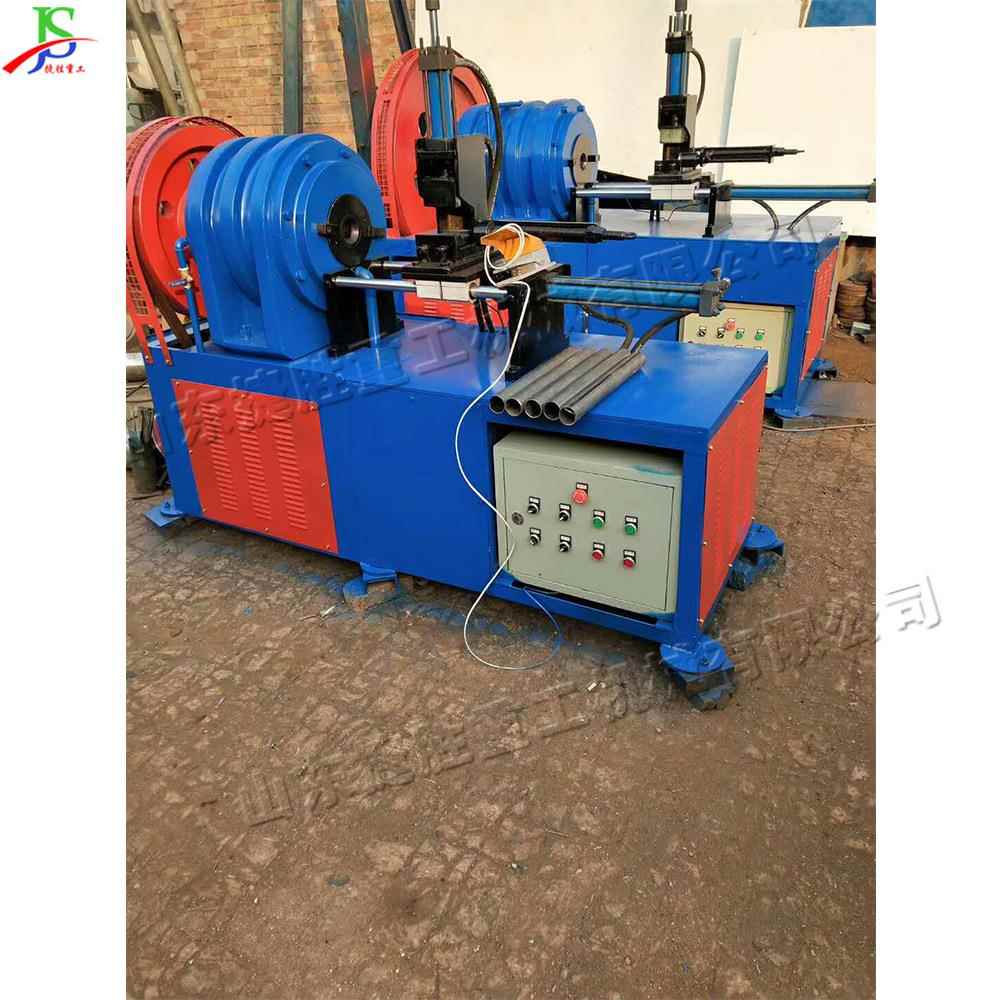 不锈钢圆管轧花机 液压花管压花机 金属家具竹节管材冷压成型机