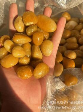 供应精品雨花石黄色白色黑色雨花石抛光鹅卵石五彩雨花石