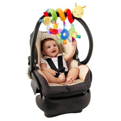 Baby Crib Hanging Rattles Toys Car Seat Toy Soft Mobiles Str