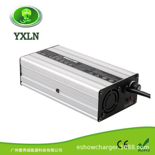 CE RoHS认证 4串14.6v15A磷酸铁锂充电机12V铅酸电池充电器