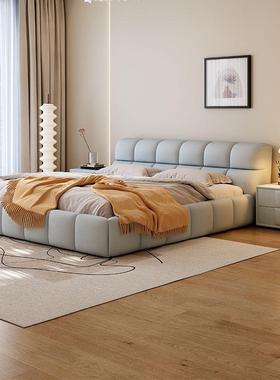 意式简1.8米人床奶油风泡极芙床1FTS.双5大米现代主卧榻榻米软体