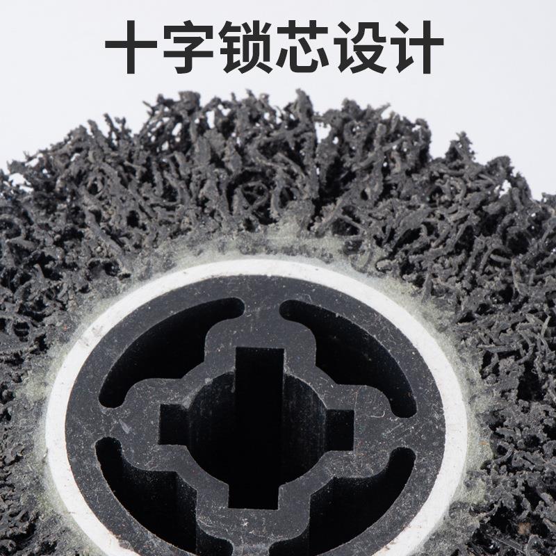 金刚拉丝轮黑金刚拉xx不金锈钢属专用抛光拉丝机除锈黑轮砂轮