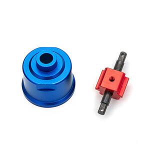 TRAXXAS Slash 1/10 4WD 死老鼠4x4差速器 锁直轴+盖 套装