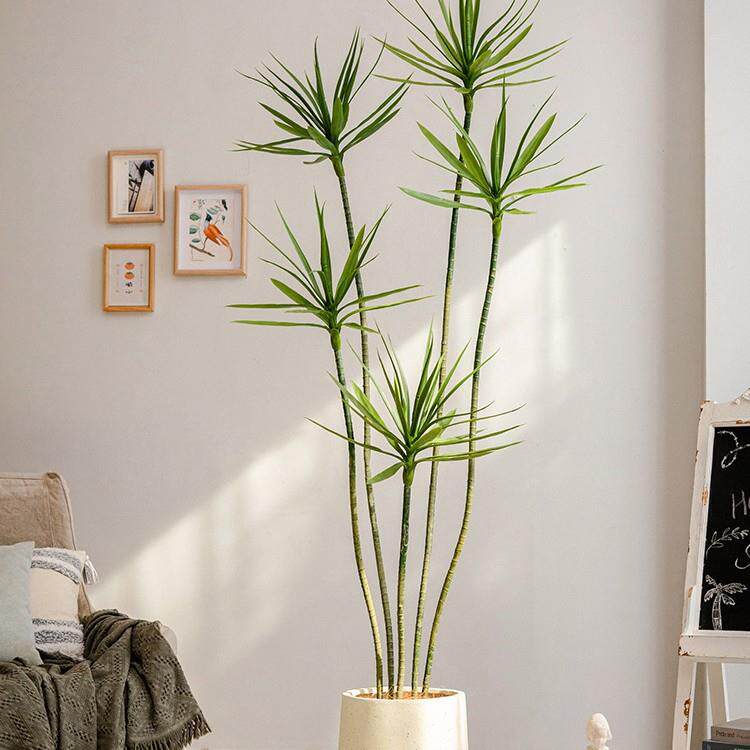 仿真绿植仿生龙舌兰龙蛇树植物盆栽假树轻奢客厅室内装饰摆件盆景