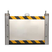 不锈钢防汛挡水板车库地下防水挡板出入停车口铝合金防洪挡水板