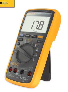 Fluke福禄克15B MAX万用表17B MAX数字万能表全自动智能电工专用