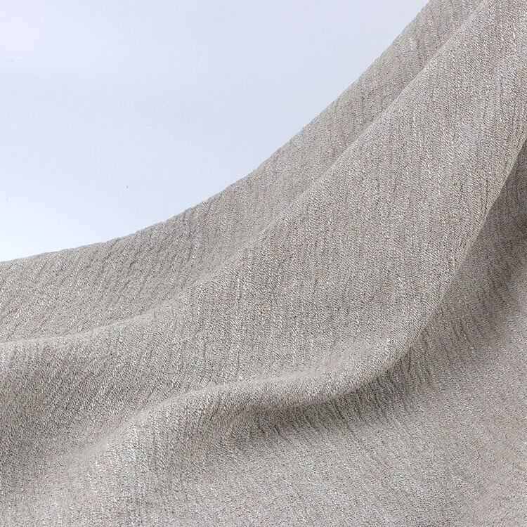 洗皱肌理亚麻 洗水麻 素色亚麻布 树皮皱布面料 邹布麻料厂家直销,纺织面料/辅料/配套,棉麻面料,淘宝优惠券,粉丝福利购,淘宝优惠卷