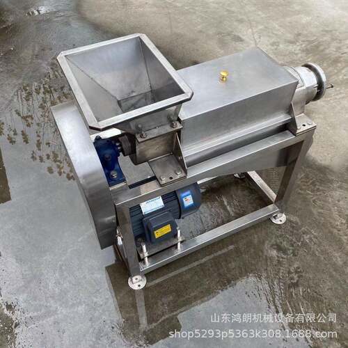 多规去格大水型果榨汁机 不锈钢百香果皮榨汁 YEY压榨脱机汁机