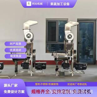 大型苹果沙棘果榨汁机猕猴桃柳橙破碎压榨机商用果蔬榨汁设备