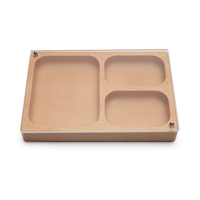 正品弘艺小堂日式实木首饰盒2024新款手饰首收纳盒盘饰可携式i型n