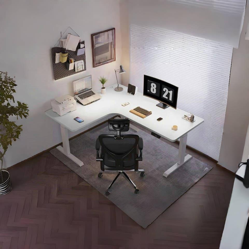 桌双电机转角电动升降桌桌电脑MDS-19支架家用学习办公书桌作智工