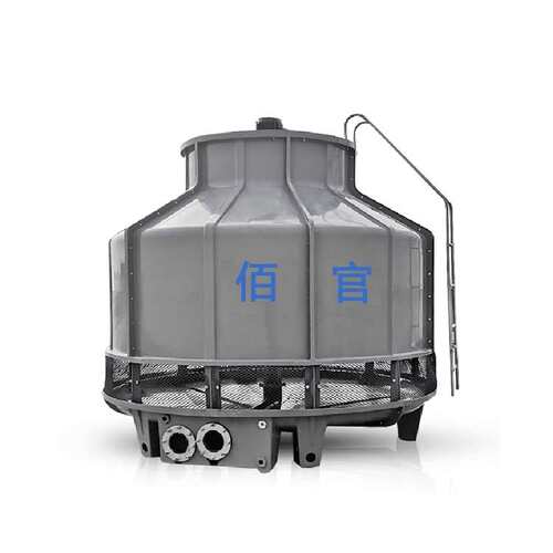 佰官冷却塔工业专用封闭式水循环冷水塔圆形大小型玻璃钢高温凉塔