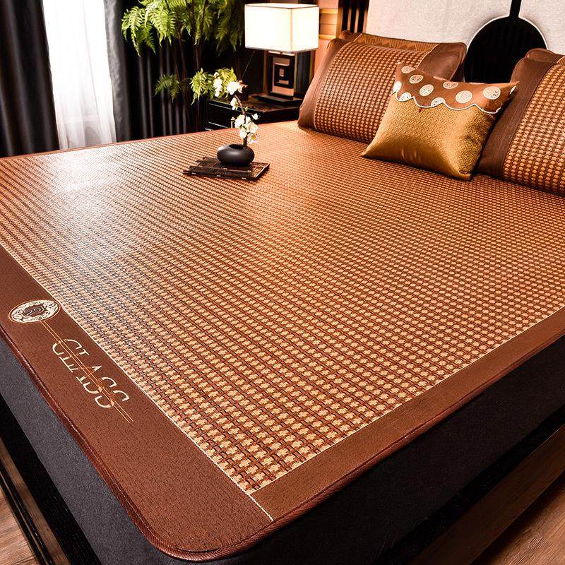 藤席夏天冰丝凉席夏季软席子1.5米学生单人床笠竹席1.8m家用凉席,床上用品,藤席,淘宝优惠券,粉丝福利购,淘宝优惠卷