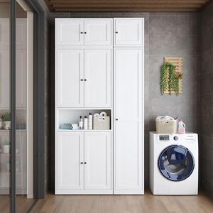 阳台储物柜防晒防水铁皮收纳柜家用多层玄关大容量杂物柜