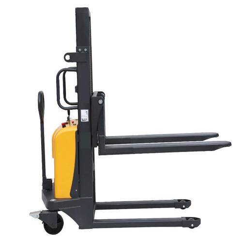 海之力1吨半电动堆高车2吨电动升高叉车液压装卸车升降forklift