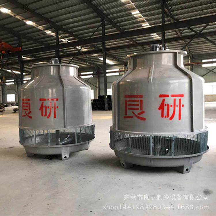 源头工厂广东良研供应125吨低噪音散热塔玻璃钢塔冷却塔水塔