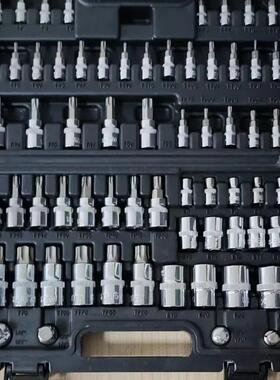 64PC鑫仕力工厂批头套筒汽修工具套装套筒材质50BV30批头S2