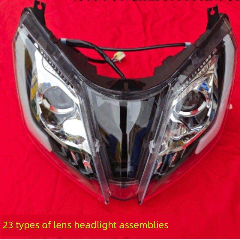 适用于清旗铃木摩托车23新Uy125T-Ab镜头魔鬼眼大灯22大灯总成