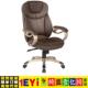 会议椅 如意棕色经理椅 电脑椅 办公椅 椅盟盟 转椅
