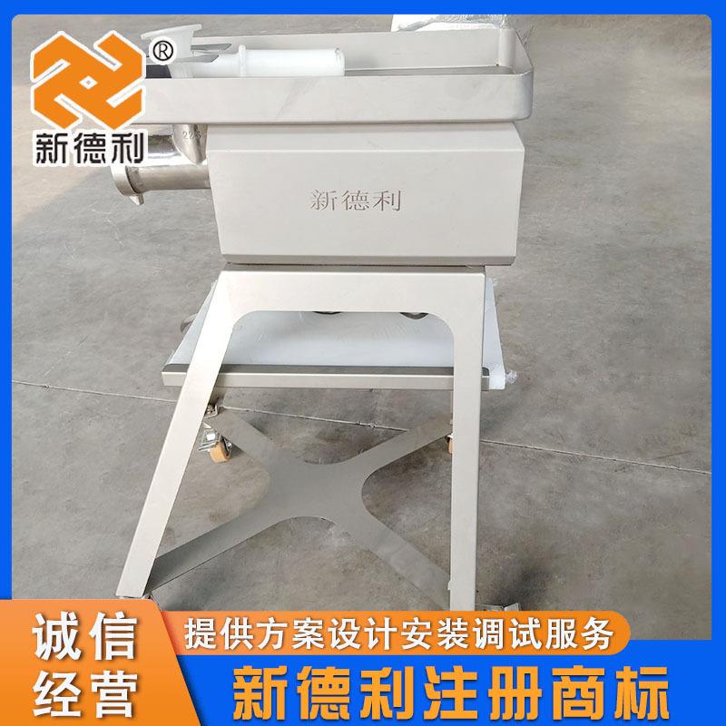 小型海带立式单绞机学校食堂香肠加工设备商用不锈钢蒜蓉绞碎机器